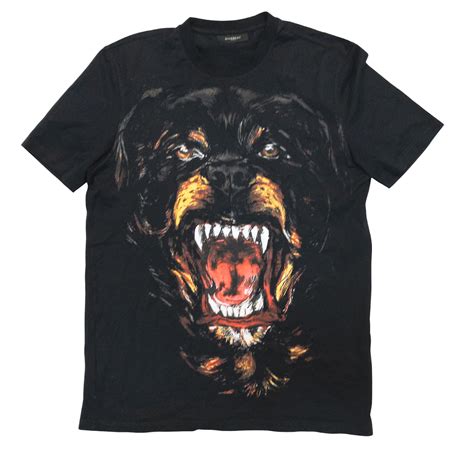 givenchy rottweiler shirt gray|rottweiler printed t shirt.